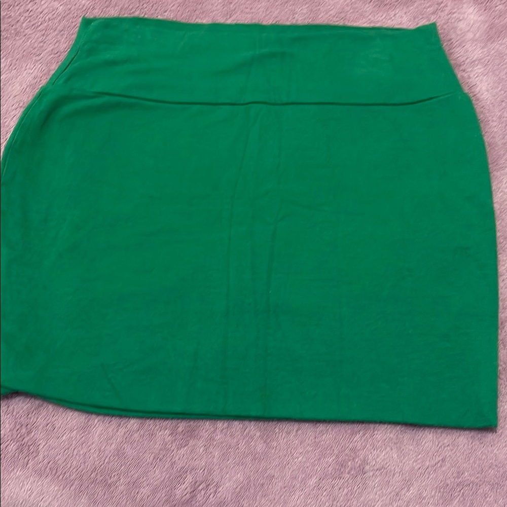 Elegant Green Skirt